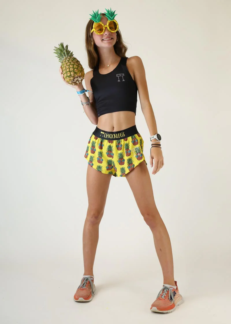 Women's Pineapple Express 1.5" Split Shorts - Image 6