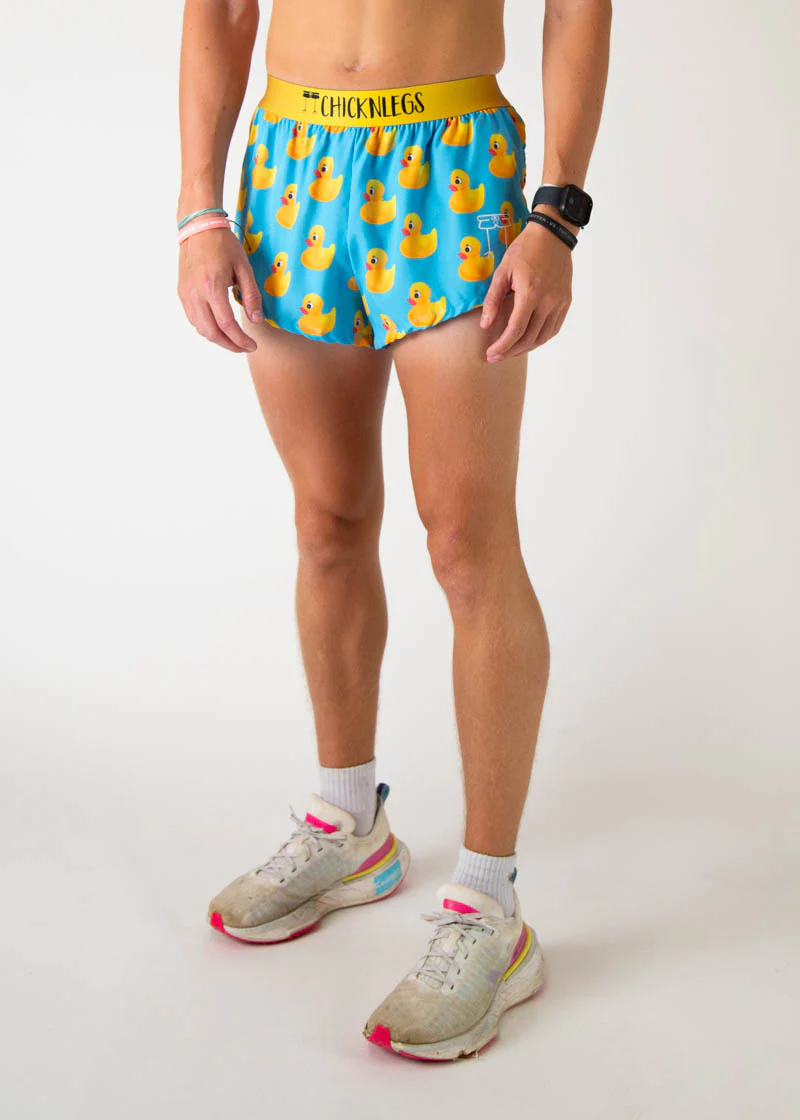 Men's Rubber Ducky 2" Split Shorts - Image 3