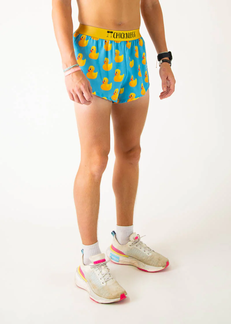 Men's Rubber Ducky 2" Split Shorts - Image 4