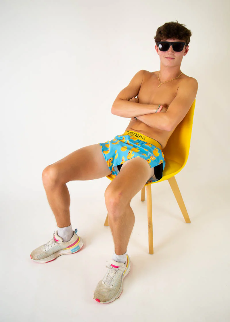 Men's Rubber Ducky 2" Split Shorts - Image 6