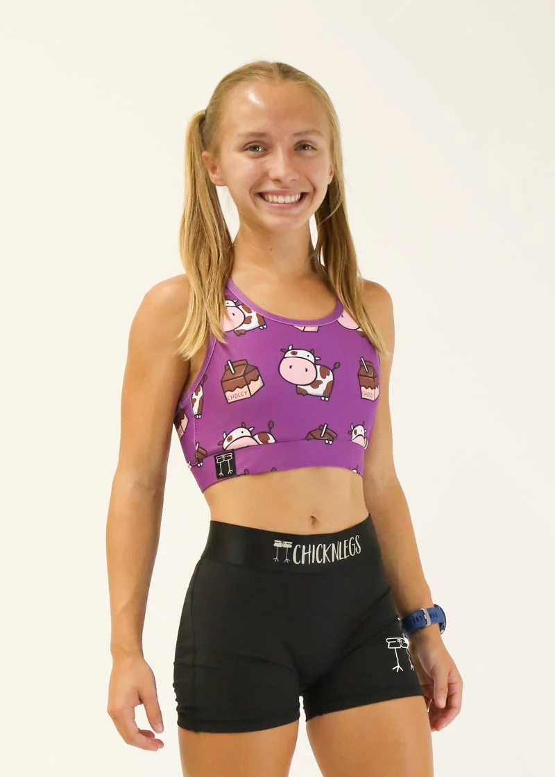 Choccy Cows OG Sports Bra - Image 3