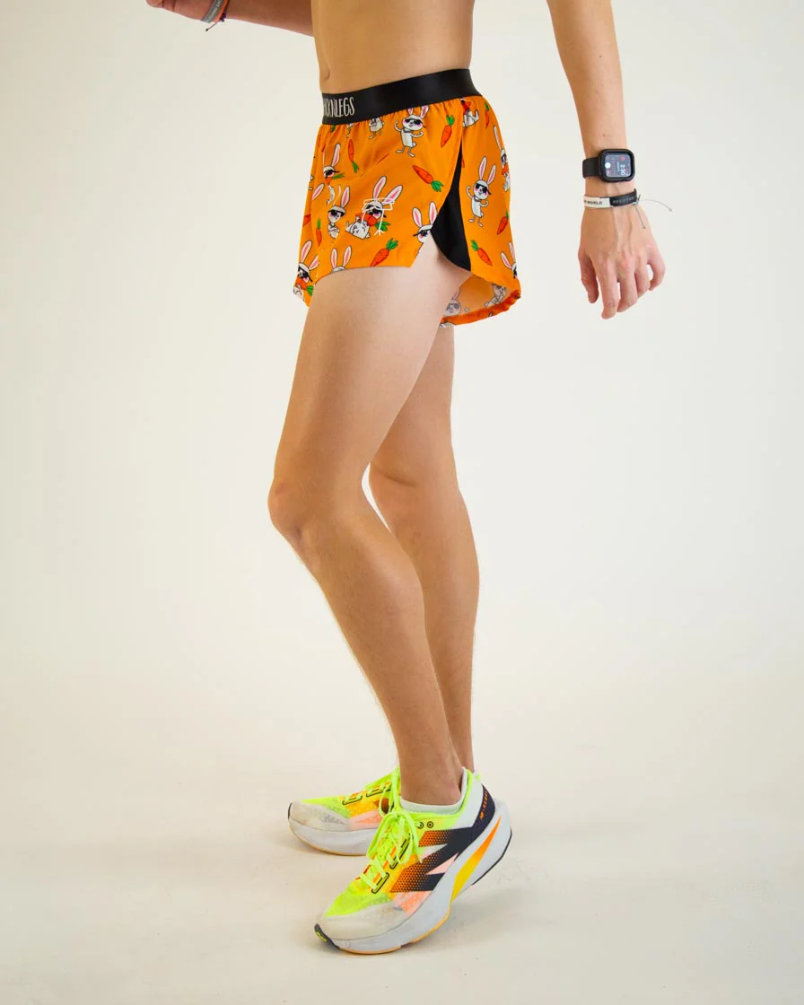 Men's Bad Bunny 2" Split Shorts - Image 3