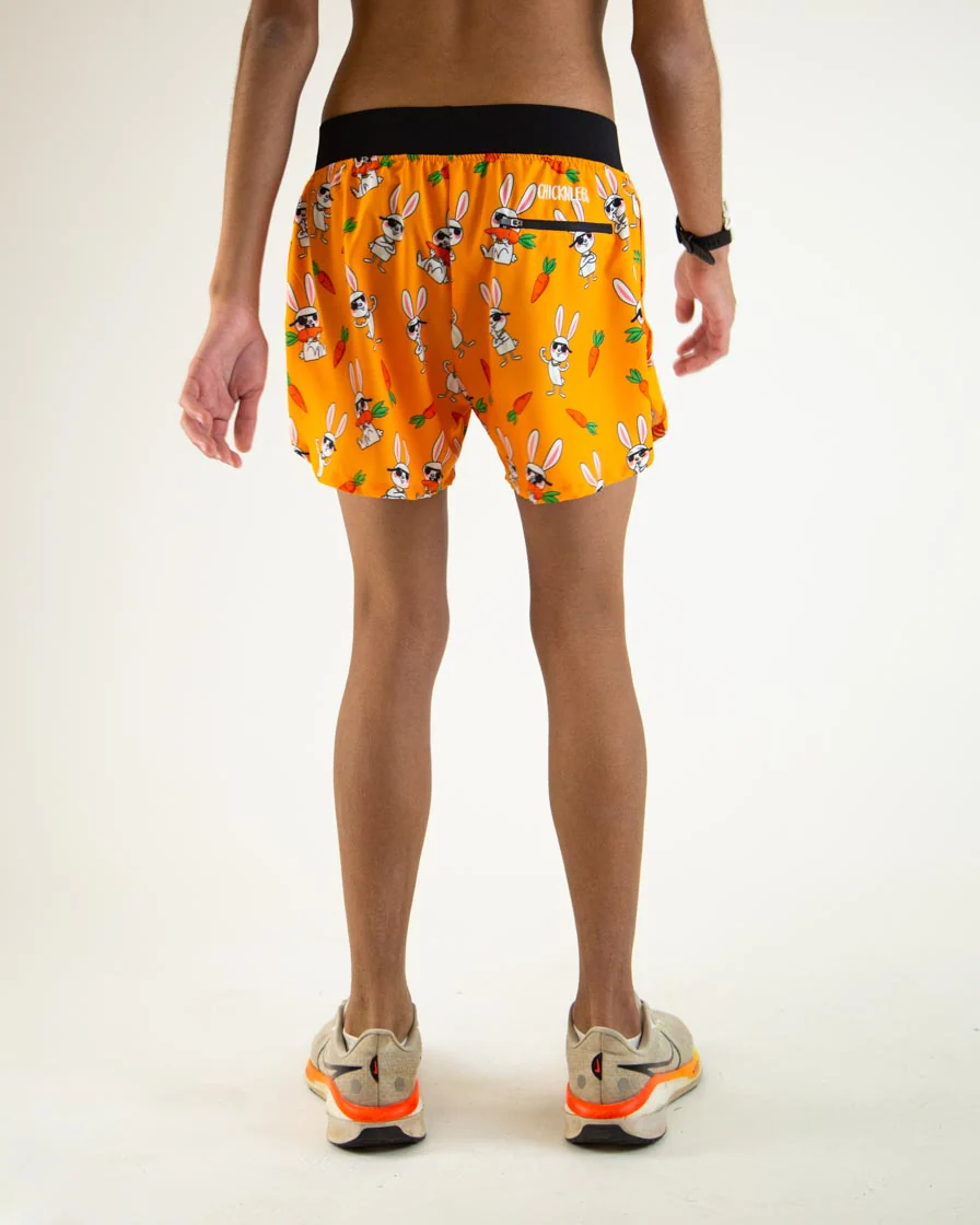 Men's Bad Bunny 4" Half Split Shorts - Image 4