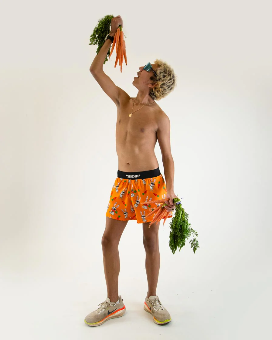 Men's Bad Bunny 4" Half Split Shorts - Image 6