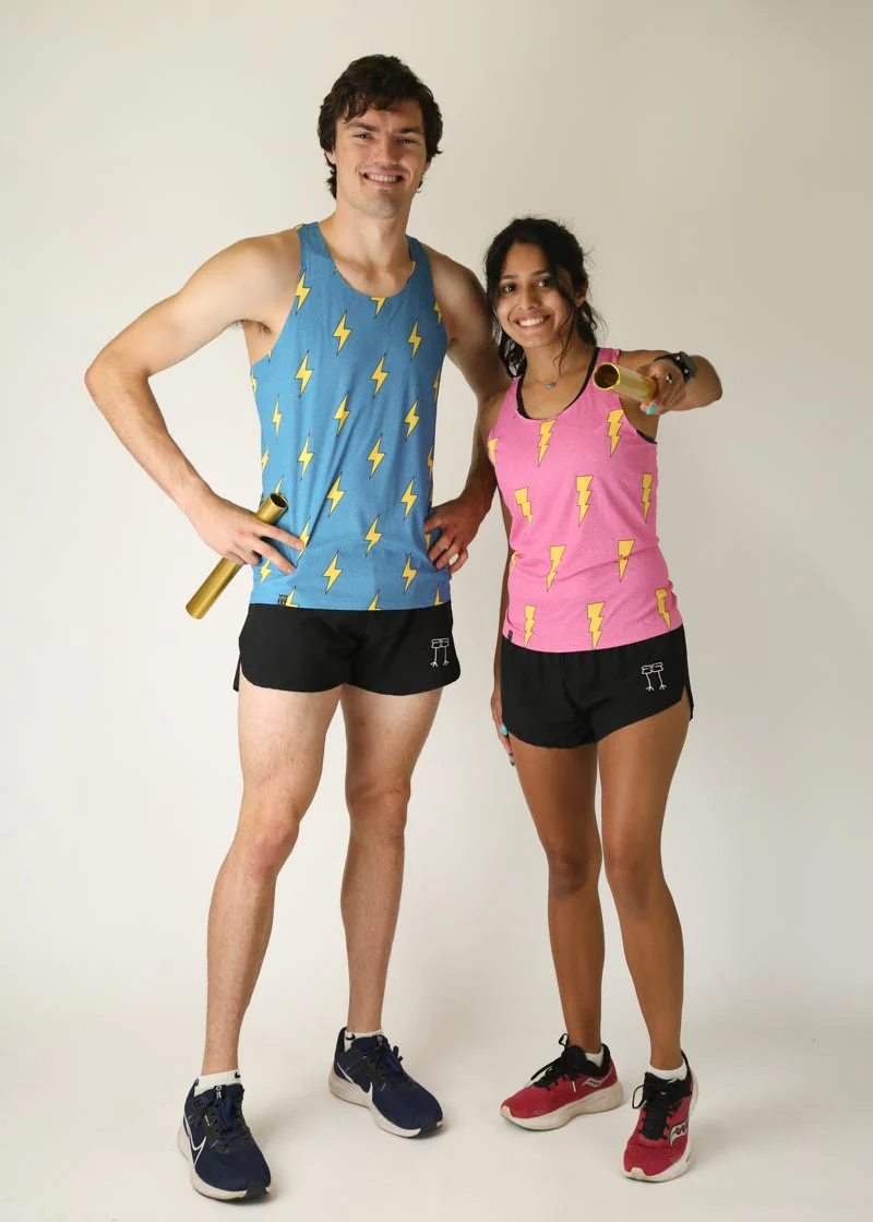 Men's Blue Bolts Performance Singlet - Image 6