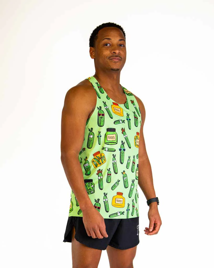 Men's Pickles Performance Singlet - Image 3