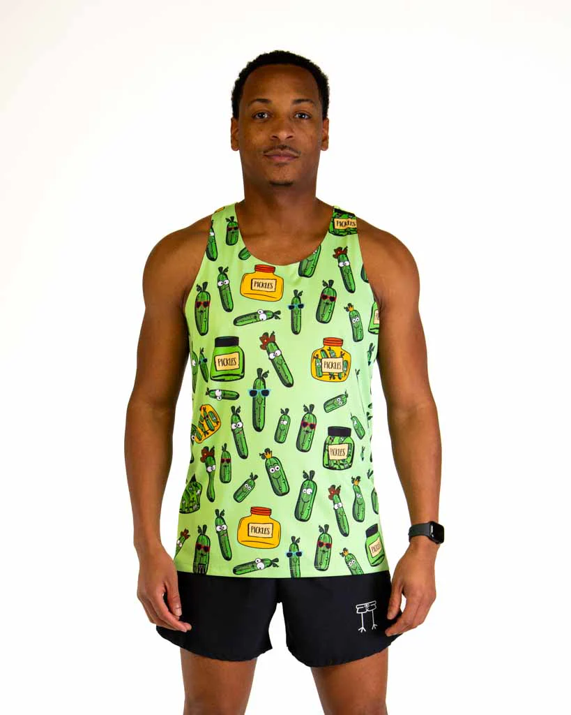 Men's Pickles Performance Singlet - Image 6