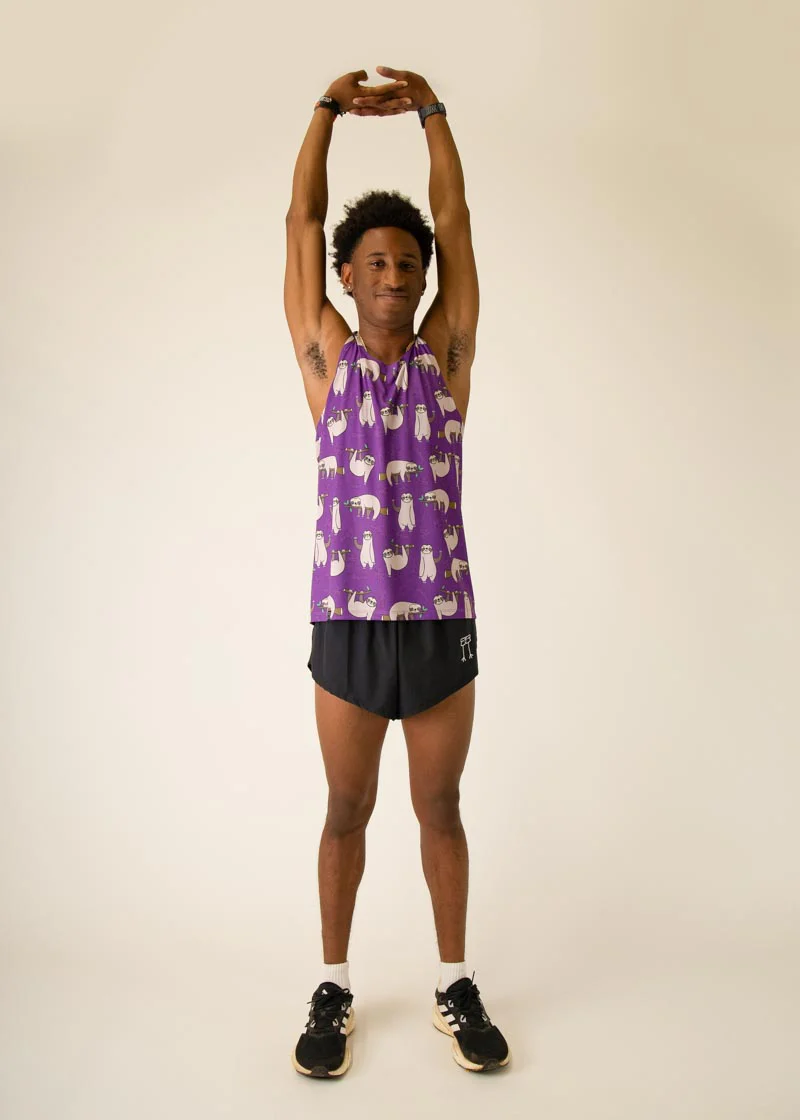 Men's Sloths Performance Singlet - Image 5