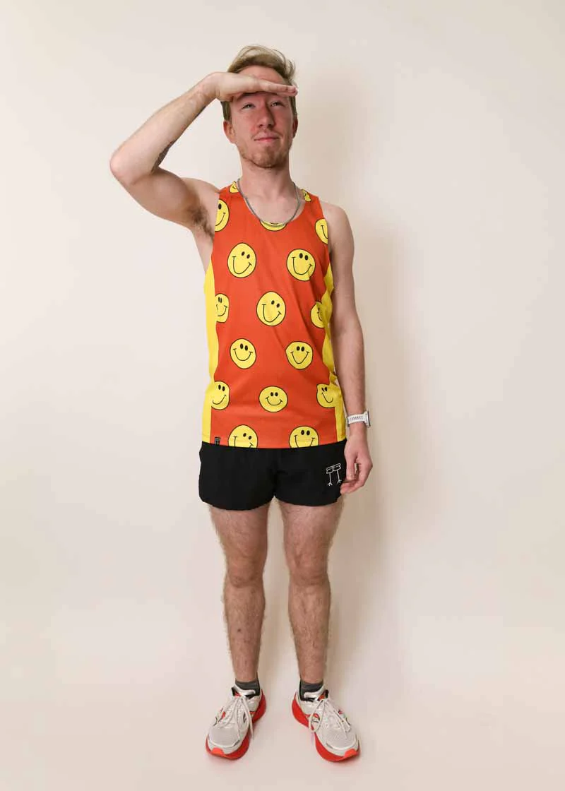 Men's Smileys Performance Singlet - Image 5