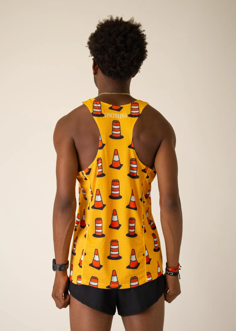 Men's Traffic Cones Performance Singlet - Image 4
