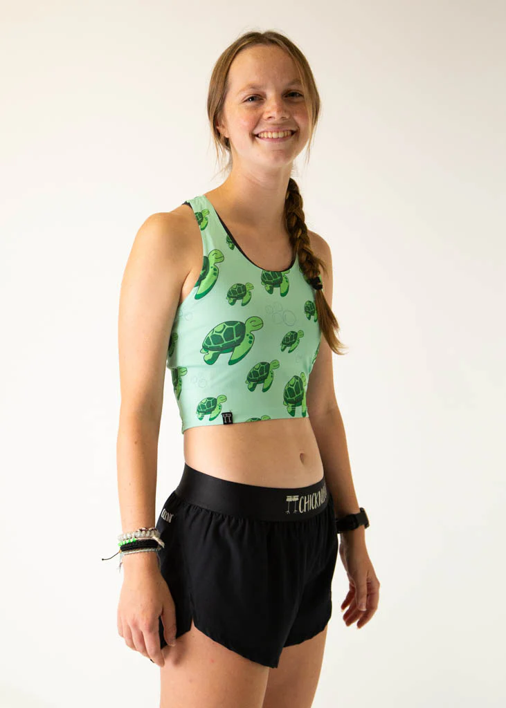 Sea Turtles PWR Crop Top - Image 3