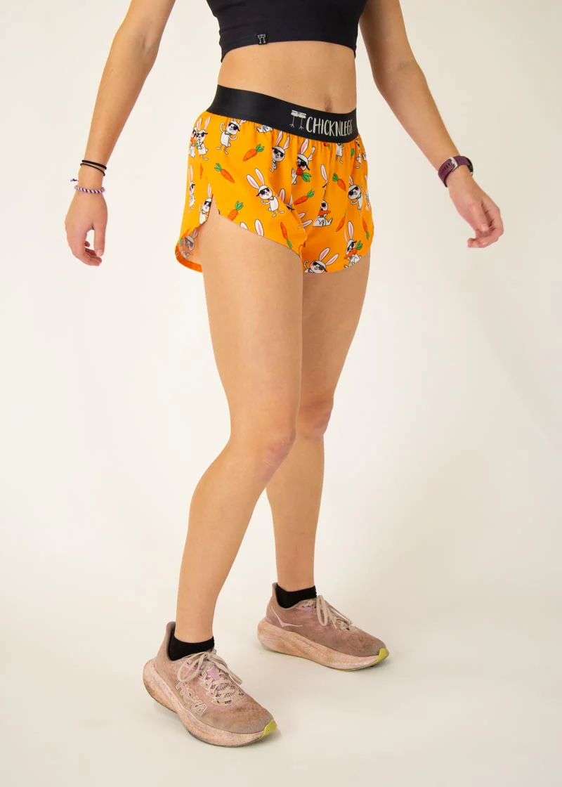 Women's Bad Bunny 1.5" Split Shorts - Image 4