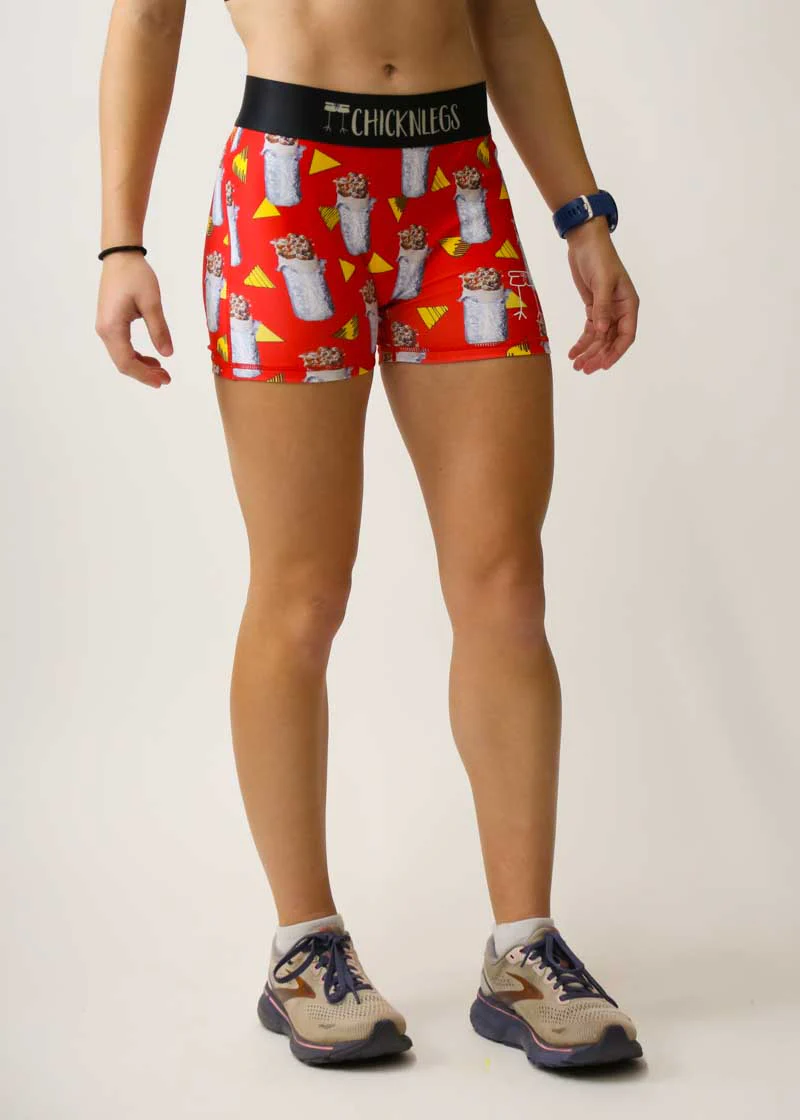 Women's Burritos 3" Race Compression Shorts - Image 3