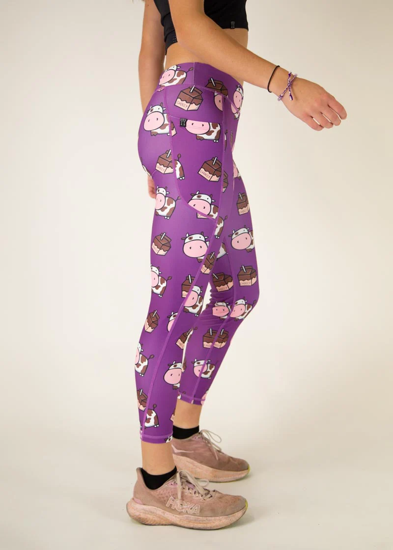 Women's Choccy Cows Leggings - Image 5
