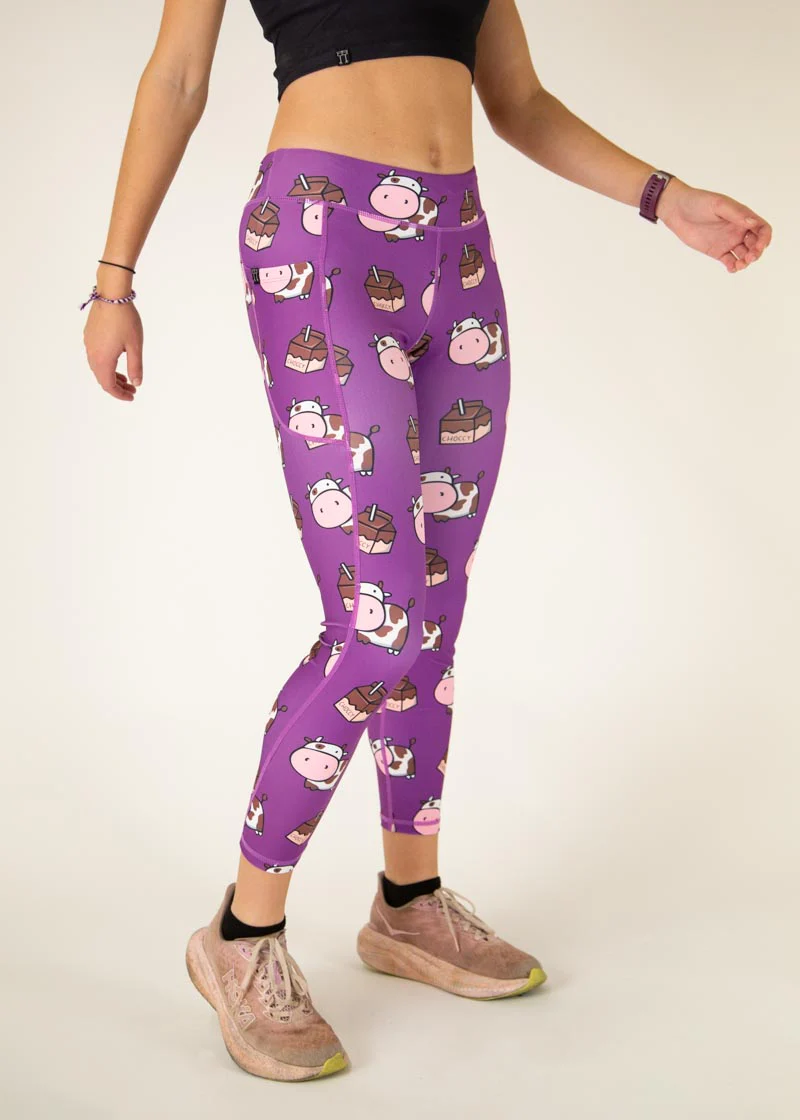 Women's Choccy Cows Leggings - Image 6