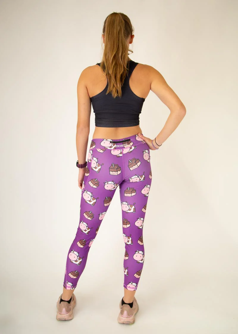 Women's Choccy Cows Leggings - Image 7