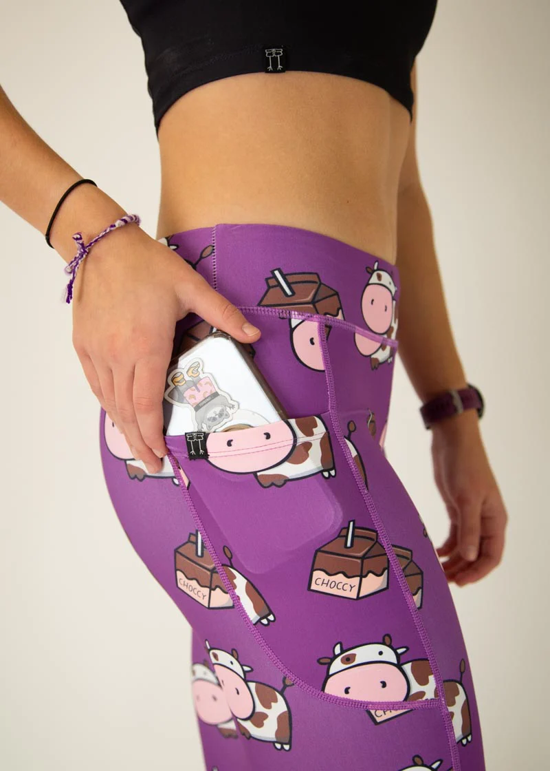 Women's Choccy Cows Leggings - Image 8