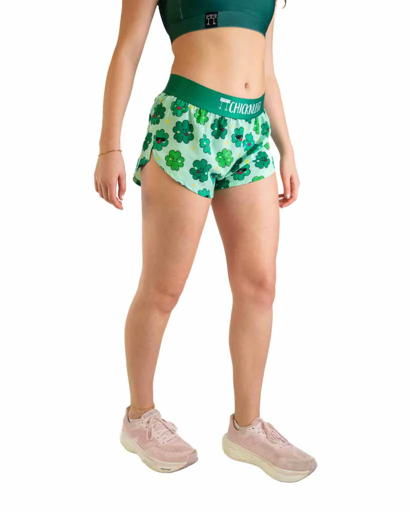 Women's Clovers 1.5" Split Shorts - Image 3