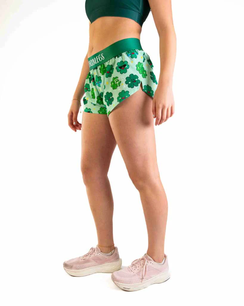 Women's Clovers 1.5" Split Shorts - Image 4