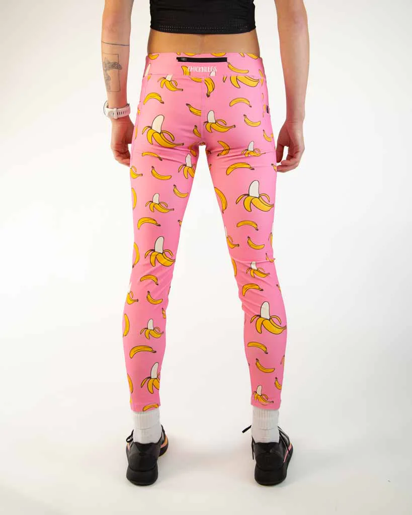 Women's Pink Bananas Leggings - Image 6