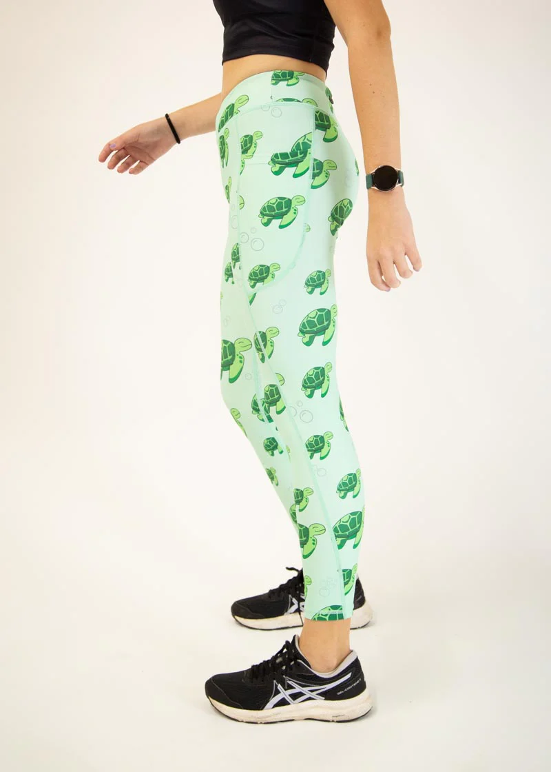 Women's Sea Turtles Leggings - Image 3