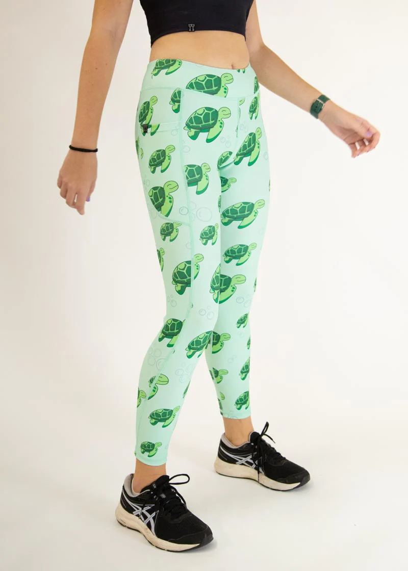 Women's Sea Turtles Leggings - Image 6