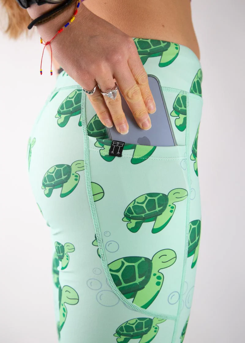 Women's Sea Turtles Leggings - Image 7